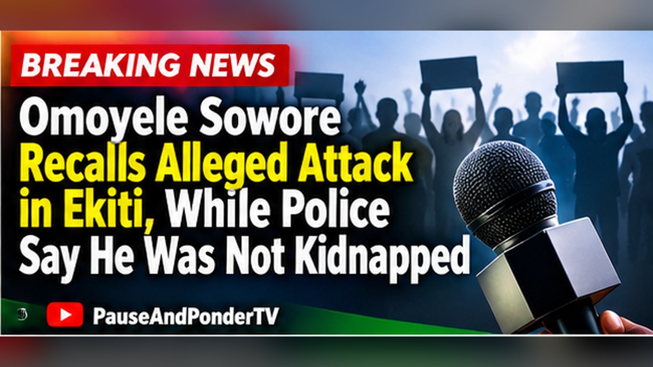 Sowore rejects police version of Ekiti incident: 'We were attacked'